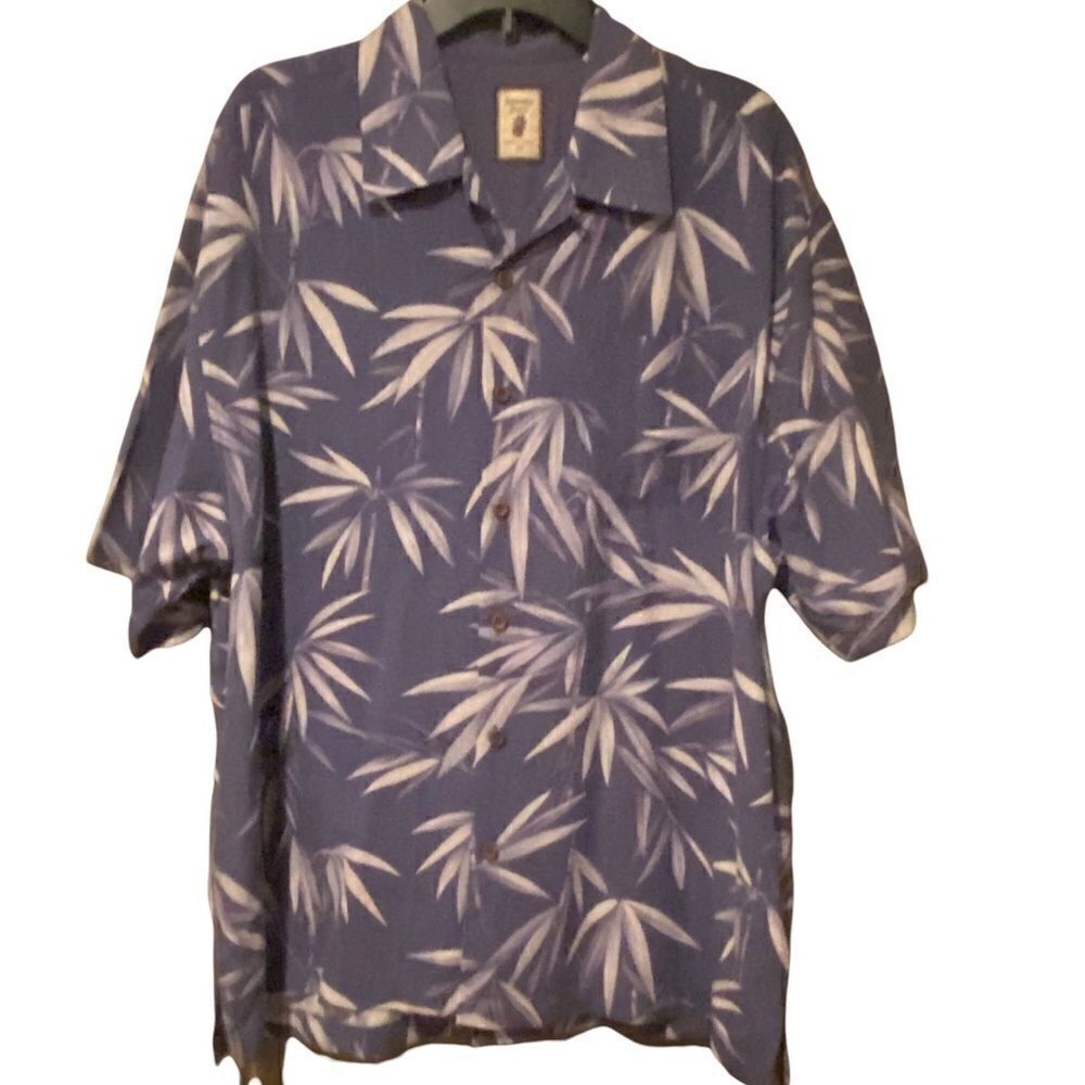 Jamaican Jaxx Silk Hawaiian Shirt Size XL
